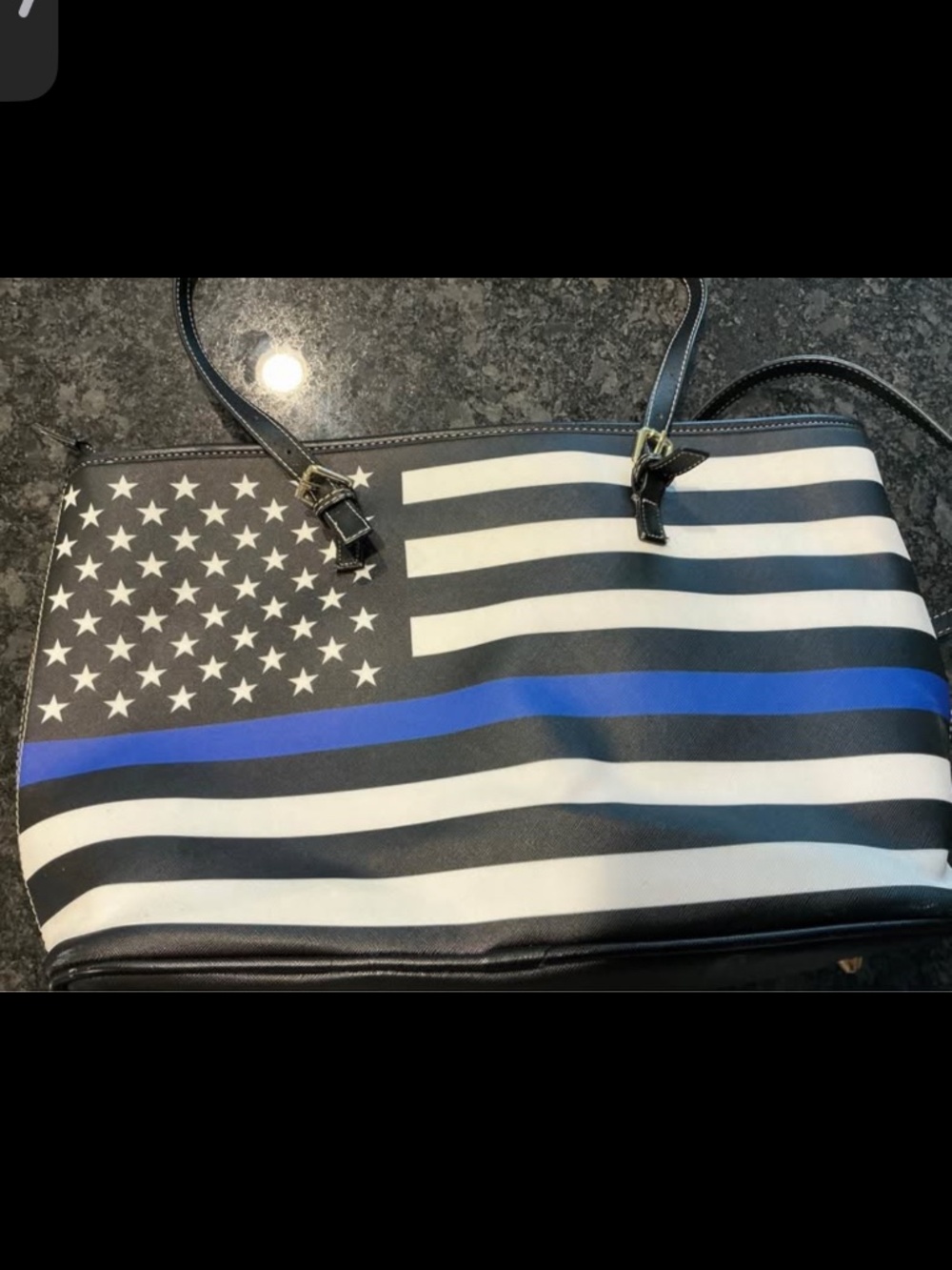 Police line purse tote - Picture 5 of 10